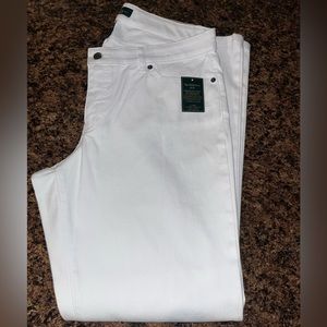 White Ralph Lauren woman slimming Fit jeans
